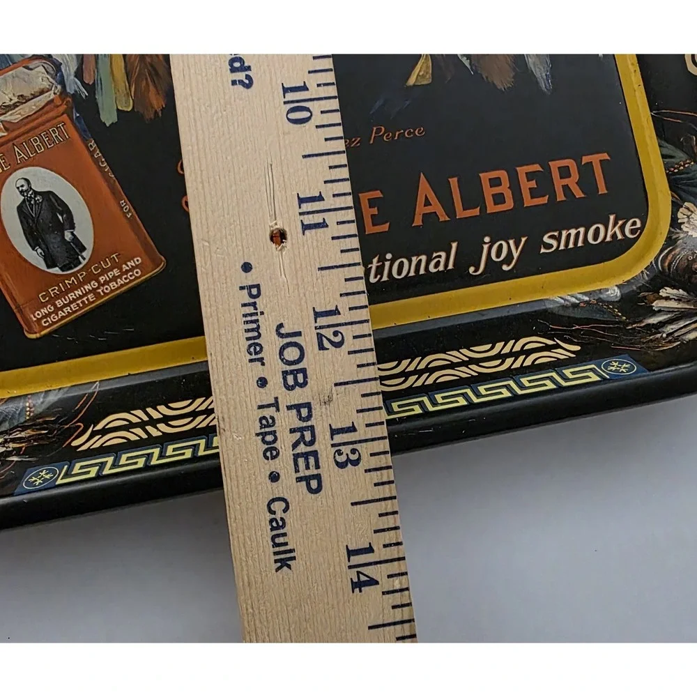1983 PRINCE ALBERT TOBACCO Chief Joseph Nez Perce Add Serving Tray Vintage